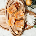 Lemon Shortbread XL Natural Wax Melts - 4 Cubes, Fresh Lemon Butter Shortbread