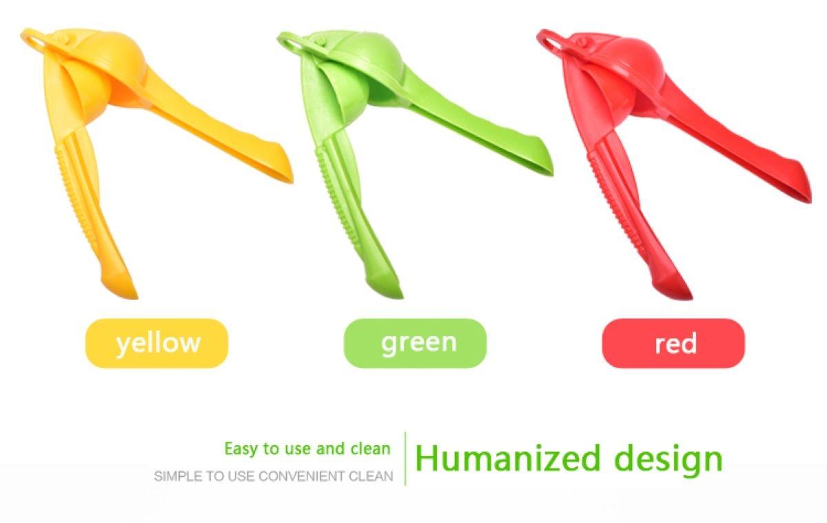 Lemon Squeezer Liquid Portable Multi-Functional Lemon Squeezer Manual Orange Citrus Juicer Home Lemon Clip Squeeze Juice Mini Orange Press Juice Kitchen Tools Manual Fruit Juicer Mini Blender Stevvex