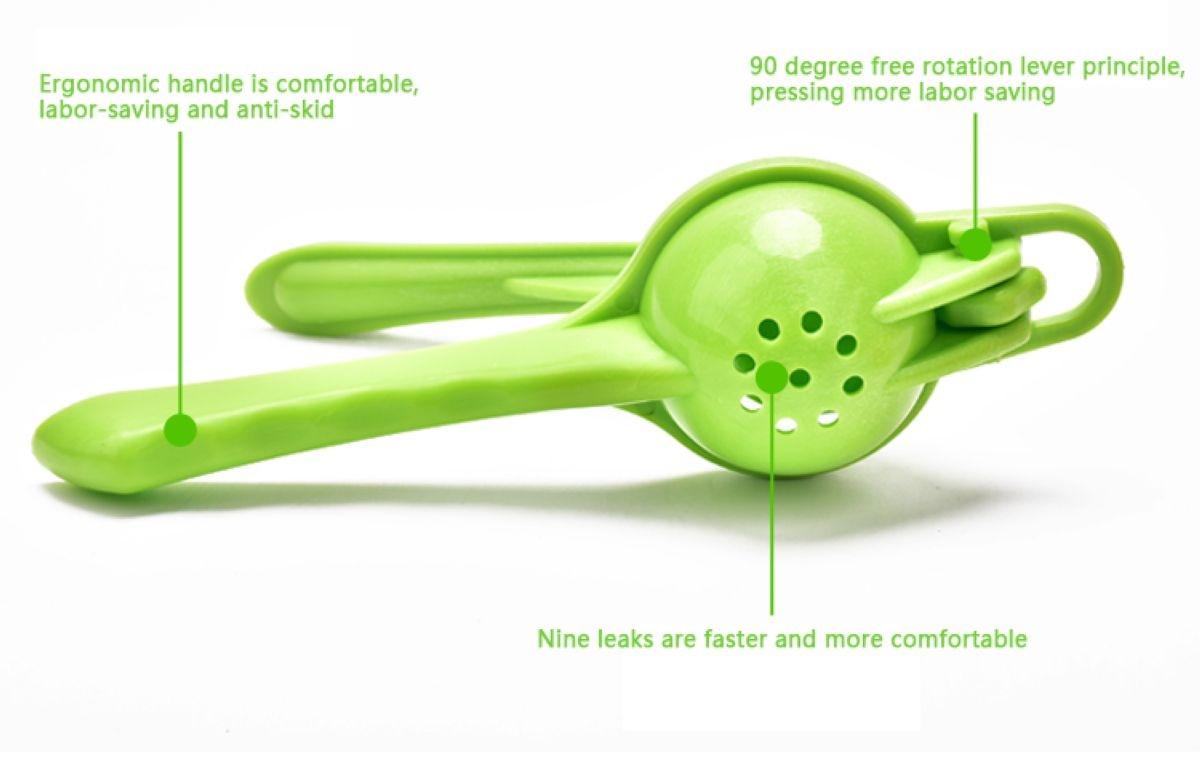 Lemon Squeezer Liquid Portable Multi-Functional Lemon Squeezer Manual Orange Citrus Juicer Home Lemon Clip Squeeze Juice Mini Orange Press Juice Kitchen Tools Manual Fruit Juicer Mini Blender Stevvex