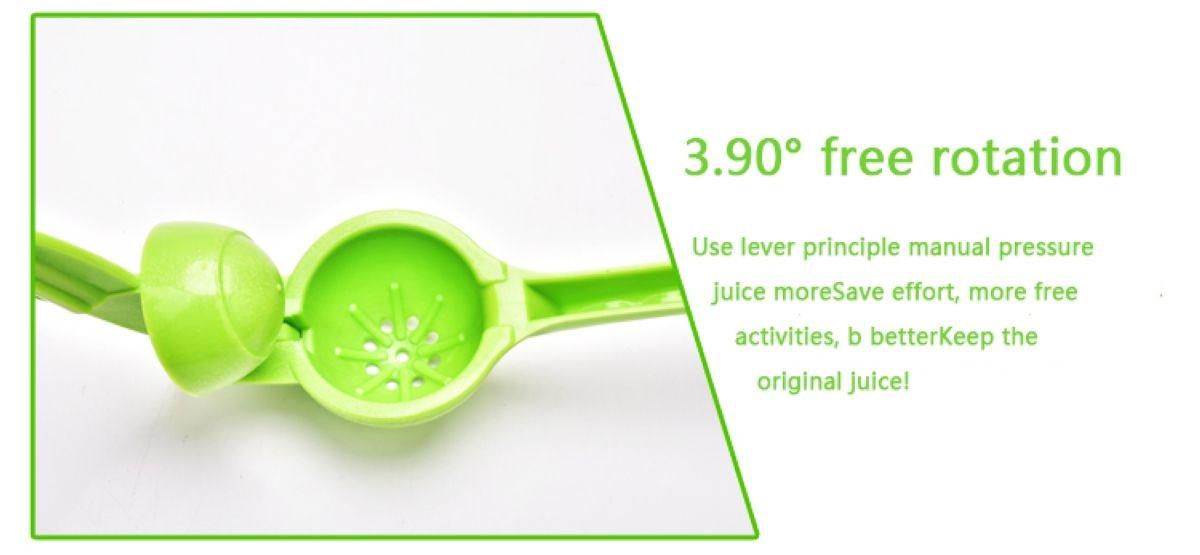 Lemon Squeezer Liquid Portable Multi-Functional Lemon Squeezer Manual Orange Citrus Juicer Home Lemon Clip Squeeze Juice Mini Orange Press Juice Kitchen Tools Manual Fruit Juicer Mini Blender Stevvex