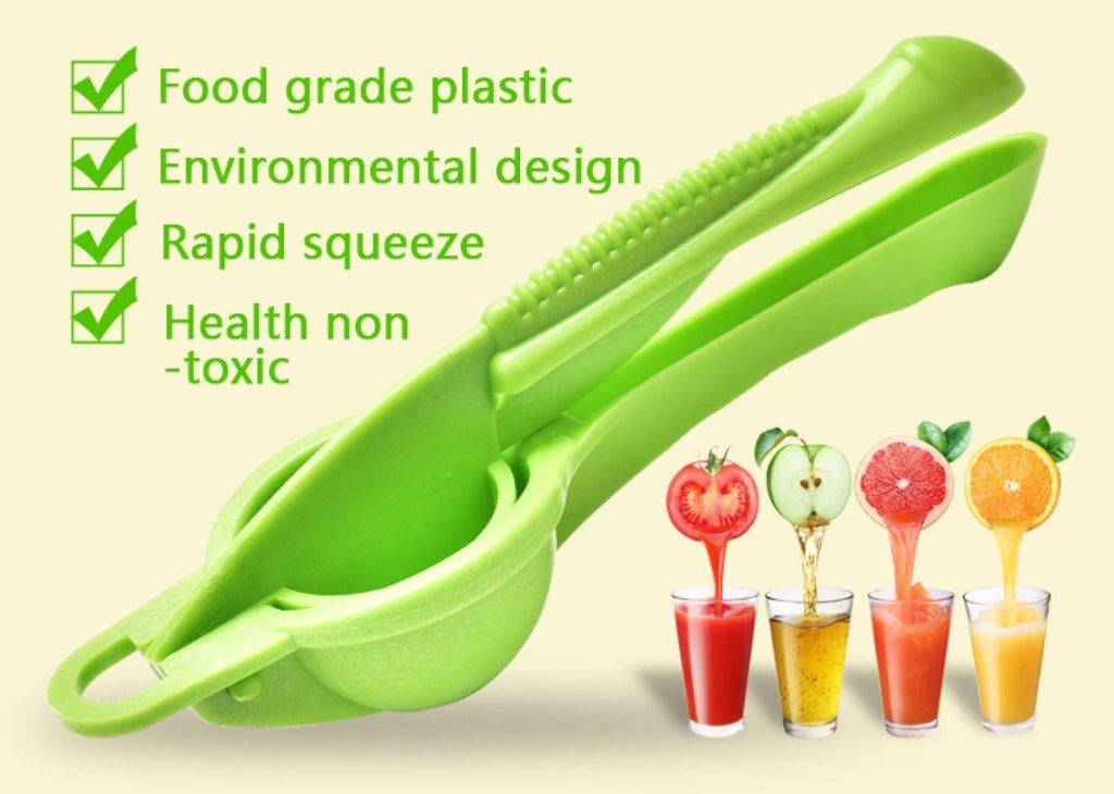 Lemon Squeezer Liquid Portable Multi-Functional Lemon Squeezer Manual Orange Citrus Juicer Home Lemon Clip Squeeze Juice Mini Orange Press Juice Kitchen Tools Manual Fruit Juicer Mini Blender Stevvex