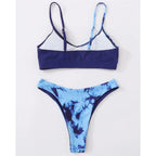 Leopard Bikini Women Swimwear Female Swimsuit Two-piece Bikini Set Comfortable Bathing Suit Swim Lady High Waist Bikini Set For Women Athletic Two Piece Soft Swimsuit Sporty Scoop Neck Bathing Suit Stevvex