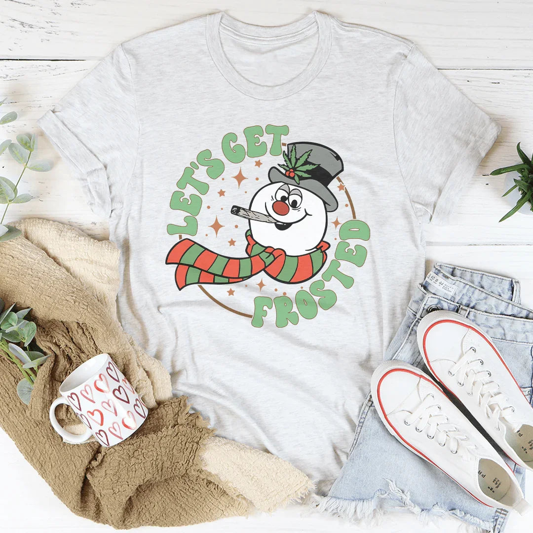 Let's Get Frosted Tee Peachy Sunday