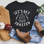 Let's Get Toasted Tee Peachy Sunday