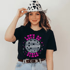 Let's Go Girls Tee Peachy Sunday