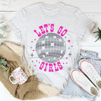 Let's Go Girls Tee Peachy Sunday