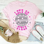 Let's Go Girls Tee Peachy Sunday