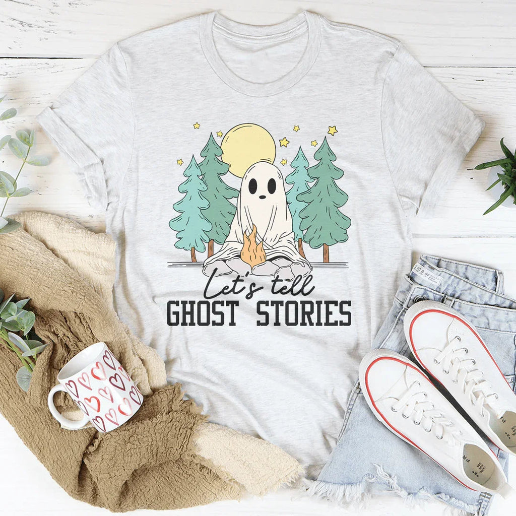 Let’s Tell Ghost Stories Tee Peachy Sunday