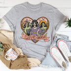 Lets Get Ghouls Tee Peachy Sunday