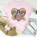 Lets Get Ghouls Tee Peachy Sunday