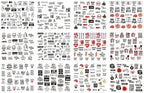 Letter Nail Water Decals With Inscriptions Sexy Girl  Black White Tattoo Slider English Alphabet Nail Decals Adhesive Letter 3D Nail Art Stickers for Women Girls Nail Decoration Manicure for Women Decorations Birthday Party Favor Gift Stevvex