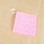 Letters Mold Triangle Alphabet Silicone Baking Mould Cupcake Decorating Tool Fondant Candy Chocolate Gumpaste Nonstick Letters Mold Triangle Alphabet Silicone Baking Mould Cupcake Decorating Tool Stevvex