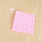 Letters Mold Triangle Alphabet Silicone Baking Mould Cupcake Decorating Tool Fondant Candy Chocolate Gumpaste Nonstick Letters Mold Triangle Alphabet Silicone Baking Mould Cupcake Decorating Tool Stevvex