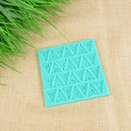 Letters Mold Triangle Alphabet Silicone Baking Mould Cupcake Decorating Tool Fondant Candy Chocolate Gumpaste Nonstick Letters Mold Triangle Alphabet Silicone Baking Mould Cupcake Decorating Tool Stevvex