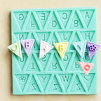 Letters Mold Triangle Alphabet Silicone Baking Mould Cupcake Decorating Tool Fondant Candy Chocolate Gumpaste Nonstick Letters Mold Triangle Alphabet Silicone Baking Mould Cupcake Decorating Tool Stevvex