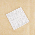 Letters Mold Triangle Alphabet Silicone Baking Mould Cupcake Decorating Tool Fondant Candy Chocolate Gumpaste Nonstick Letters Mold Triangle Alphabet Silicone Baking Mould Cupcake Decorating Tool Stevvex
