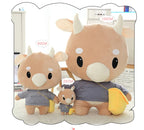 Jin Secretary Plush Cow Doll - Stuffed Toy Figure Pi-Mart