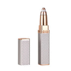 USB Rechargeable Lipstick Shaver 2 in 1 Ladies Eyebrow Trimmer Pi-Mart