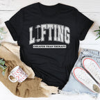 Lifting Cheaper Than Therapy Tee Peachy Sunday