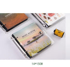 Light and Shadow Series Photo Album Ticket Storage Postcard 3 Inch memory 100 Pockets for Fujifilm Mini Film Paper Baby Family Scrapbook Albums DIY Memorable Gifts For Loved Ones Stevvex