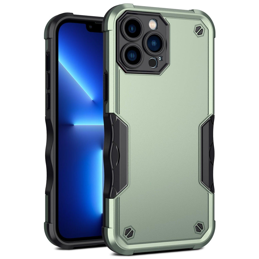 Light-Armor Shockproof Case For iPhone 14 Pro Max 13 Pro Max Mini 12 Max Cover Ultra-thin Mobile Case Ultra Slim Soft Silicone Cover iphone Case Compatible with iPhone 12 Pro Case Stevvex