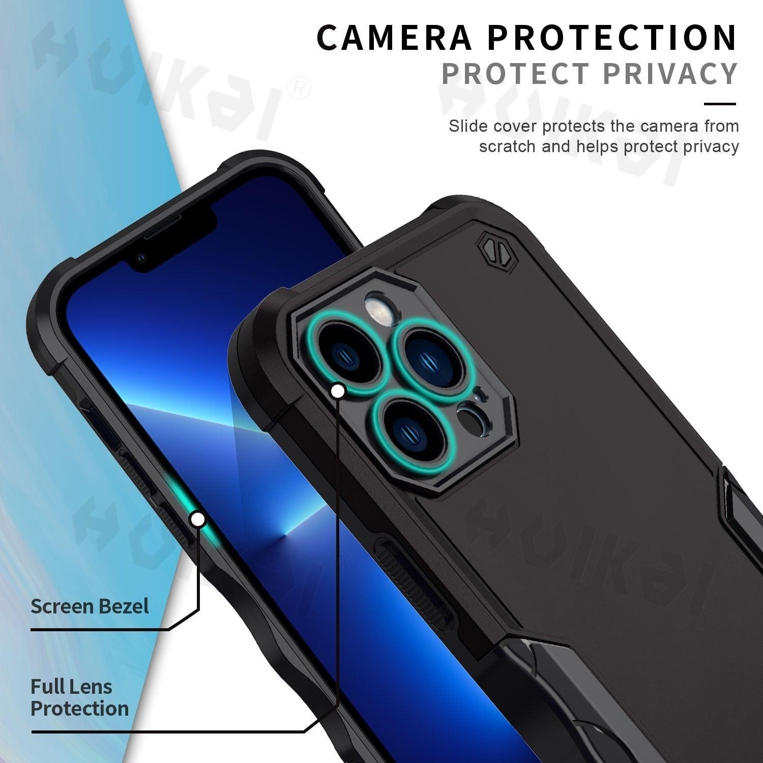 Light-Armor Shockproof Case For iPhone 14 Pro Max 13 Pro Max Mini 12 Max Cover Ultra-thin Mobile Case Ultra Slim Soft Silicone Cover iphone Case Compatible with iPhone 12 Pro Case Stevvex