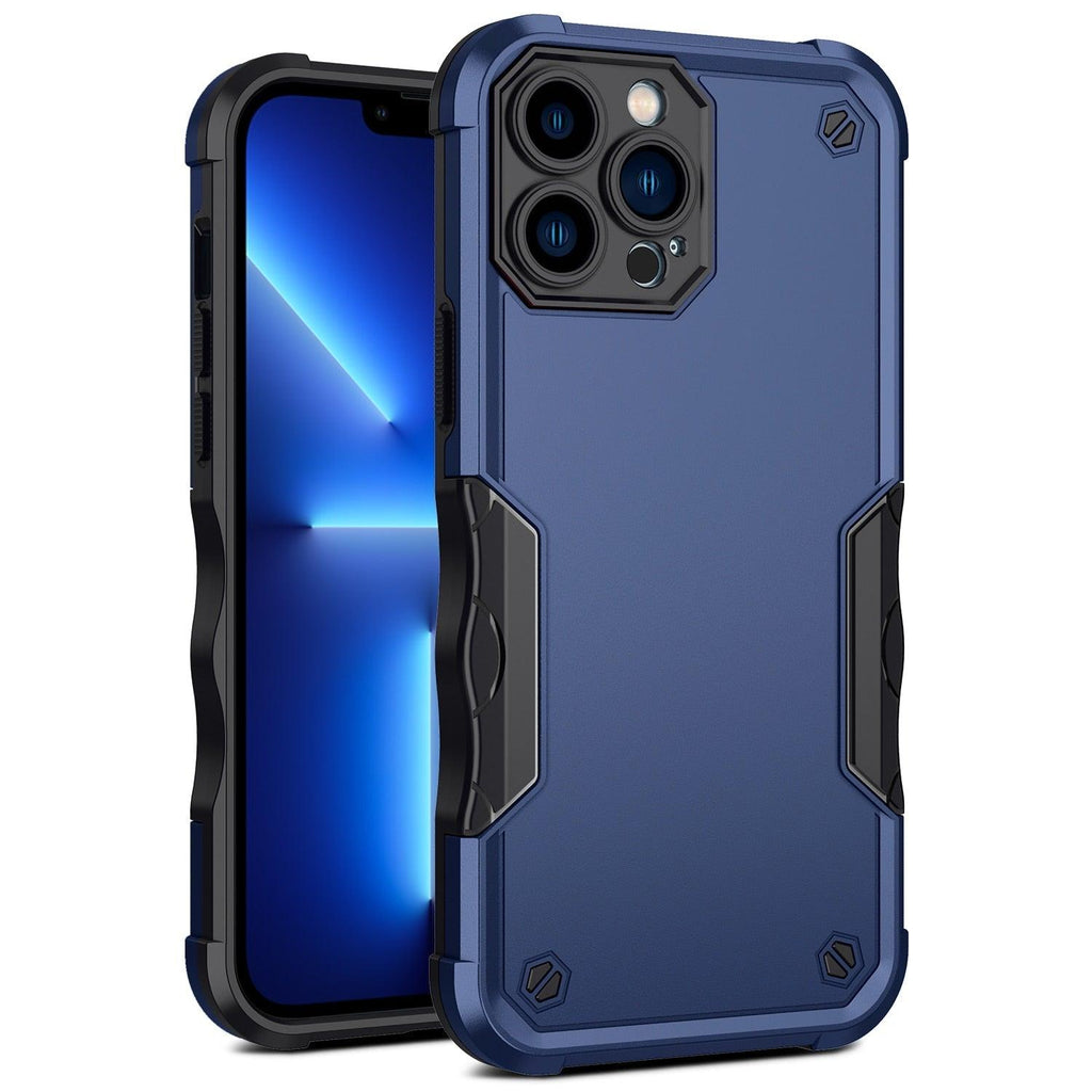 Light-Armor Shockproof Case For iPhone 14 Pro Max 13 Pro Max Mini 12 Max Cover Ultra-thin Mobile Case Ultra Slim Soft Silicone Cover iphone Case Compatible with iPhone 12 Pro Case Stevvex
