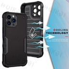 Light-Armor Shockproof Case For iPhone 14 Pro Max 13 Pro Max Mini 12 Max Cover Ultra-thin Mobile Case Ultra Slim Soft Silicone Cover iphone Case Compatible with iPhone 12 Pro Case Stevvex