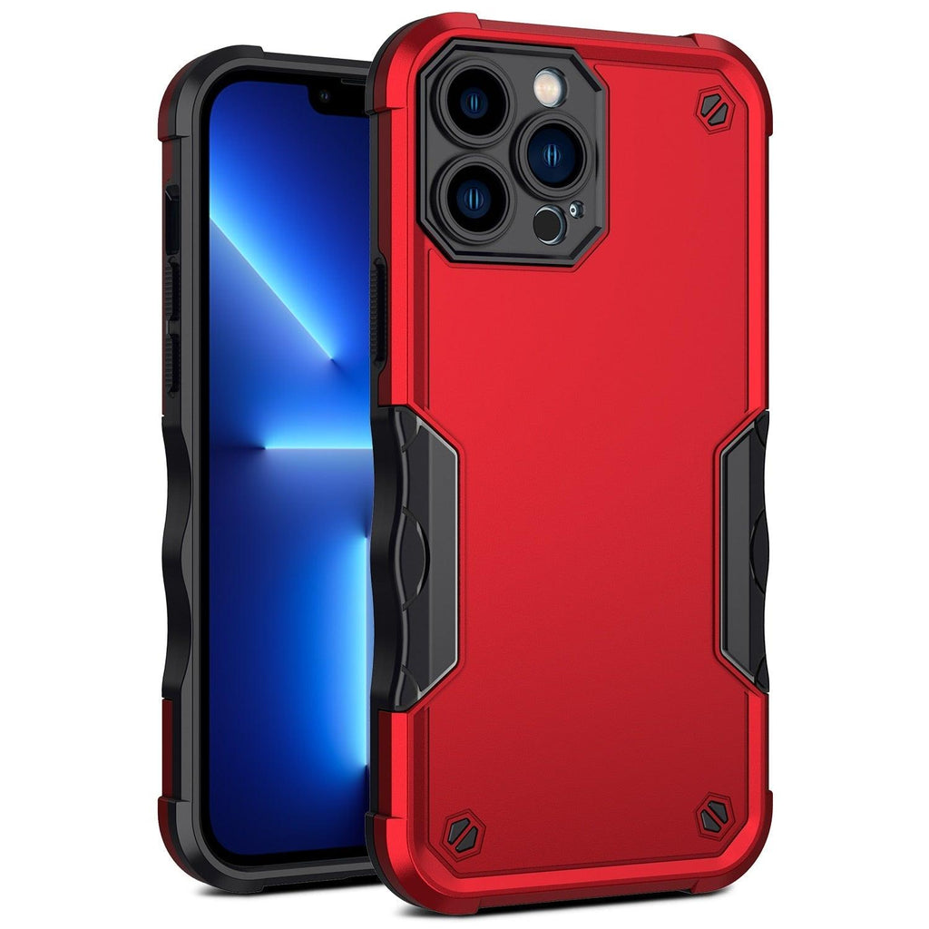 Light-Armor Shockproof Case For iPhone 14 Pro Max 13 Pro Max Mini 12 Max Cover Ultra-thin Mobile Case Ultra Slim Soft Silicone Cover iphone Case Compatible with iPhone 12 Pro Case Stevvex