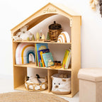 White Dollhouse Bookcase - SJB-DIAMOND ELITES
