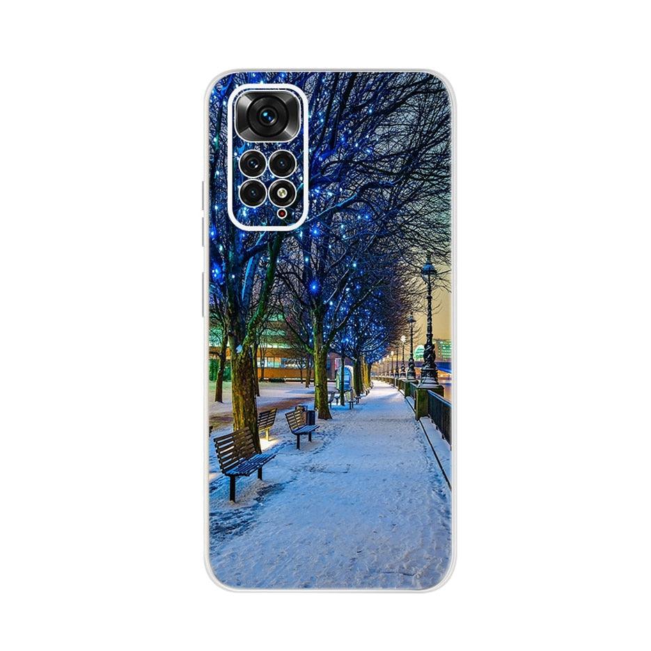 Light Luminous Case for Redmi Case Phone Cover in Soft and Hard PC Shockproof Anti-Scratch Case For Xiaomi Redmi Note 11 Case Redmi Note 11S Cover Luxury Cat Butterfly Soft Silicone Full Bumper For Xiaomi Redmi Note11 S Case Stevvex