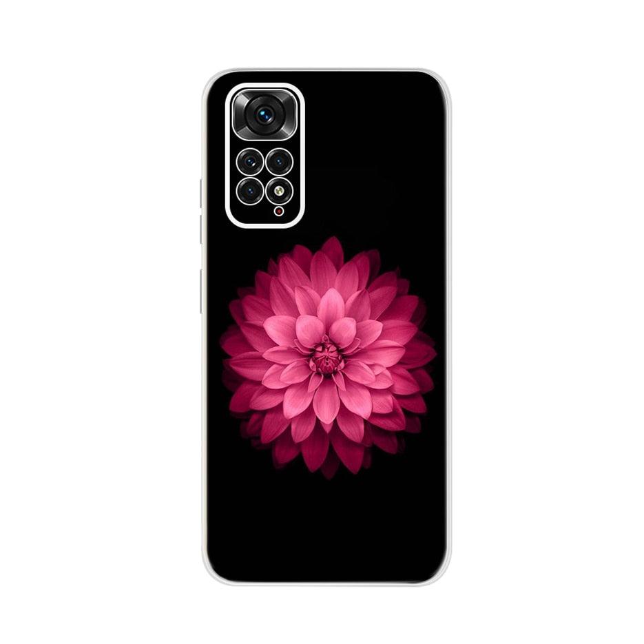 Light Luminous Case for Redmi Case Phone Cover in Soft and Hard PC Shockproof Anti-Scratch Case For Xiaomi Redmi Note 11 Case Redmi Note 11S Cover Luxury Cat Butterfly Soft Silicone Full Bumper For Xiaomi Redmi Note11 S Case Stevvex