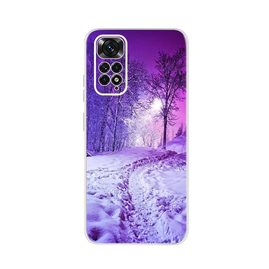 Light Luminous Case for Redmi Case Phone Cover in Soft and Hard PC Shockproof Anti-Scratch Case For Xiaomi Redmi Note 11 Case Redmi Note 11S Cover Luxury Cat Butterfly Soft Silicone Full Bumper For Xiaomi Redmi Note11 S Case Stevvex