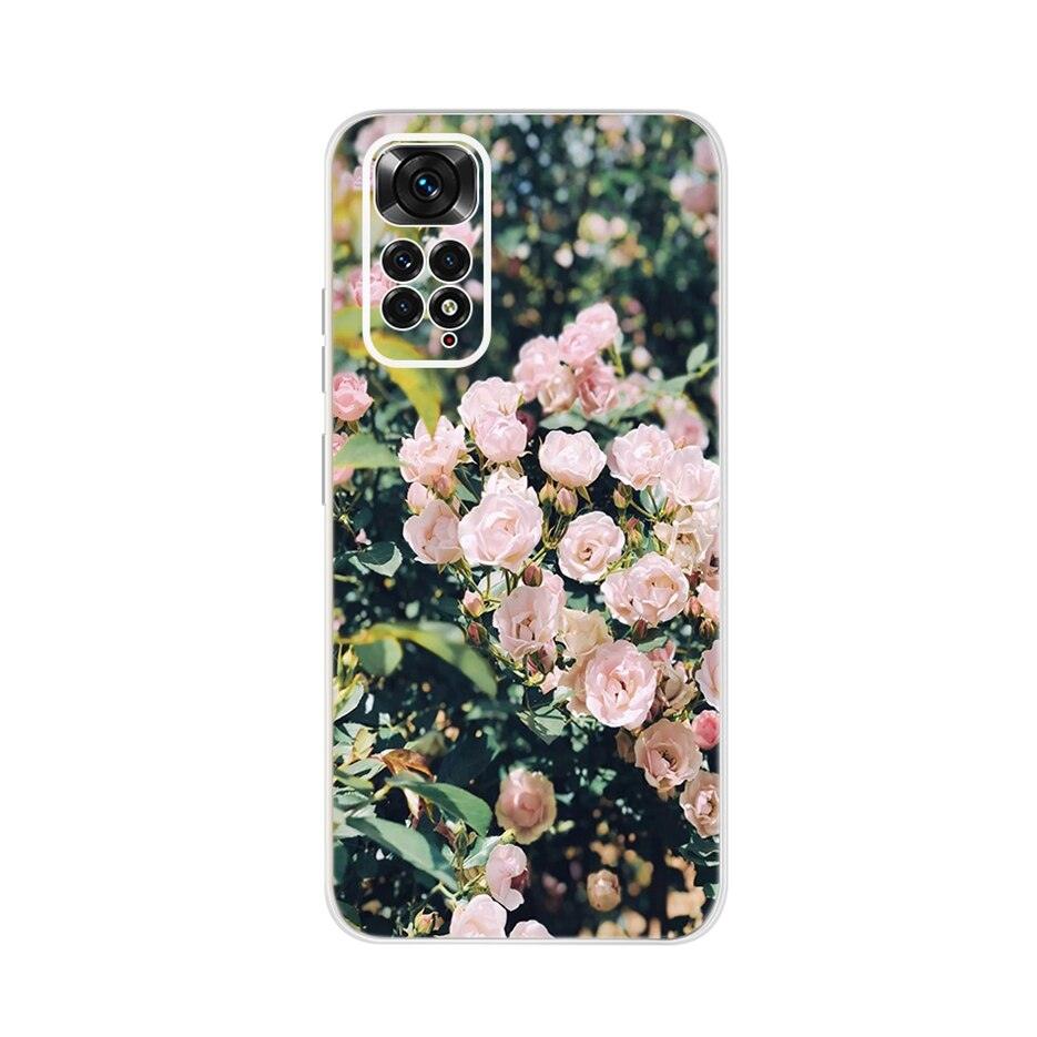 Light Luminous Case for Redmi Case Phone Cover in Soft and Hard PC Shockproof Anti-Scratch Case For Xiaomi Redmi Note 11 Case Redmi Note 11S Cover Luxury Cat Butterfly Soft Silicone Full Bumper For Xiaomi Redmi Note11 S Case Stevvex