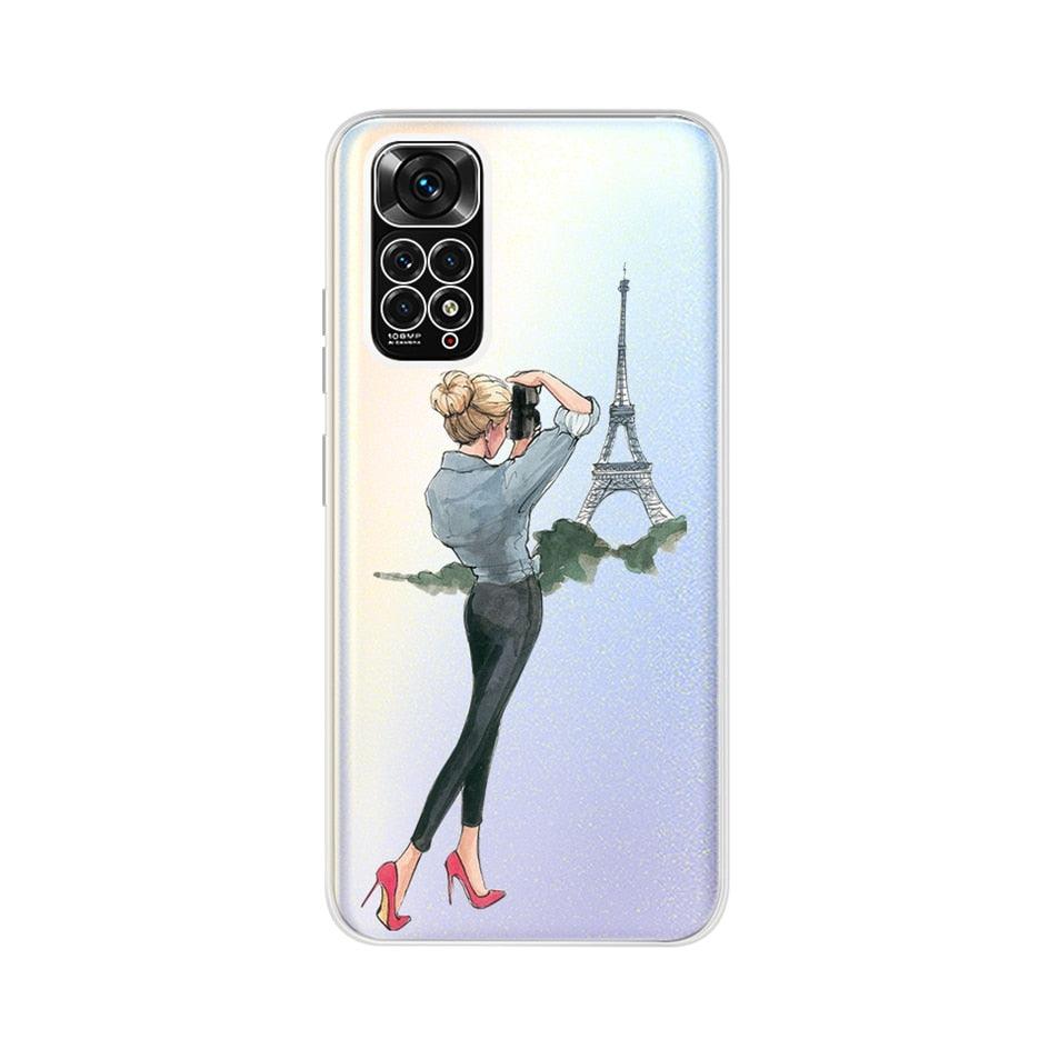 Light Luminous Case for Redmi Case Phone Cover in Soft and Hard PC Shockproof Anti-Scratch Case For Xiaomi Redmi Note 11 Case Redmi Note 11S Cover Luxury Cat Butterfly Soft Silicone Full Bumper For Xiaomi Redmi Note11 S Case Stevvex