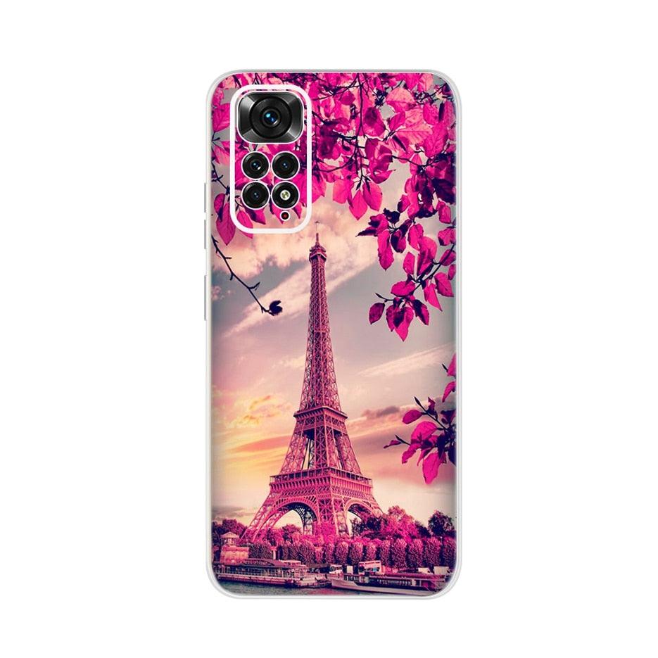 Light Luminous Case for Redmi Case Phone Cover in Soft and Hard PC Shockproof Anti-Scratch Case For Xiaomi Redmi Note 11 Case Redmi Note 11S Cover Luxury Cat Butterfly Soft Silicone Full Bumper For Xiaomi Redmi Note11 S Case Stevvex