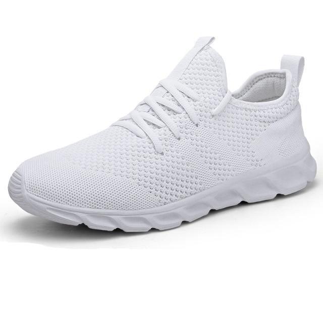 Light Mans Running Shoes Comfortable Breathable Men's Sneaker Casual Antiskid And Wear-Resistant Jogging Mens Sport Lace Up Low Top Jogging Man Athletic Sneakers Stevvex