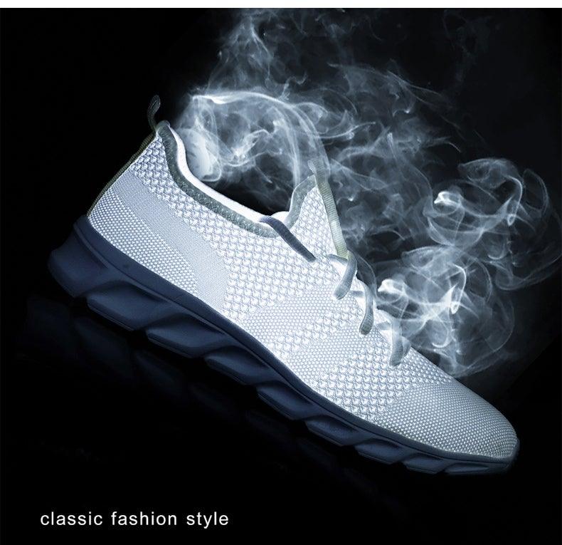 Light Mans Running Shoes Comfortable Breathable Men's Sneaker Casual Antiskid And Wear-Resistant Jogging Mens Sport Lace Up Low Top Jogging Man Athletic Sneakers Stevvex