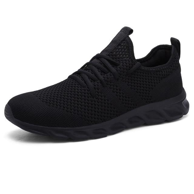 Light Mans Running Shoes Comfortable Breathable Men's Sneaker Casual Antiskid And Wear-Resistant Jogging Mens Sport Lace Up Low Top Jogging Man Athletic Sneakers Stevvex