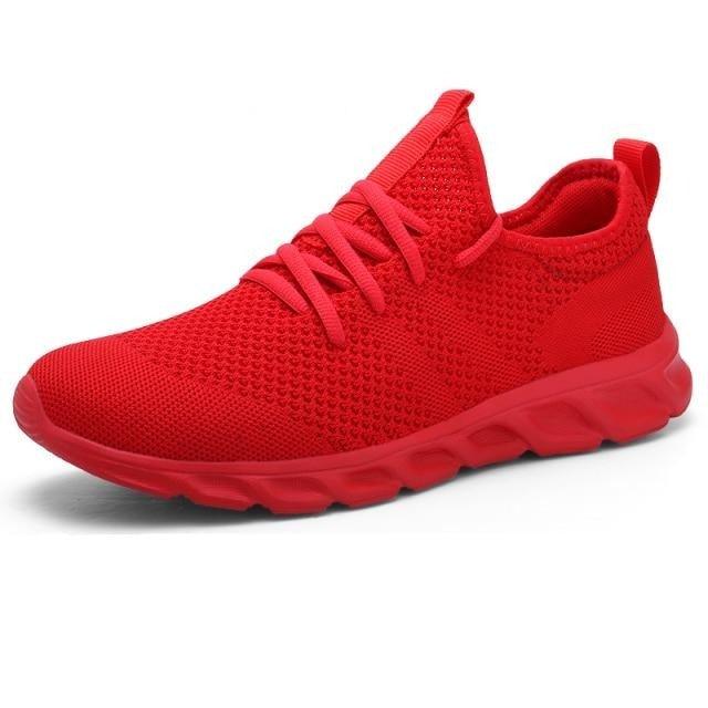 Light Mans Running Shoes Comfortable Breathable Men's Sneaker Casual Antiskid And Wear-Resistant Jogging Mens Sport Lace Up Low Top Jogging Man Athletic Sneakers Stevvex