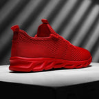 Light Mans Running Shoes Comfortable Breathable Men's Sneaker Casual Antiskid And Wear-Resistant Jogging Mens Sport Lace Up Low Top Jogging Man Athletic Sneakers Stevvex