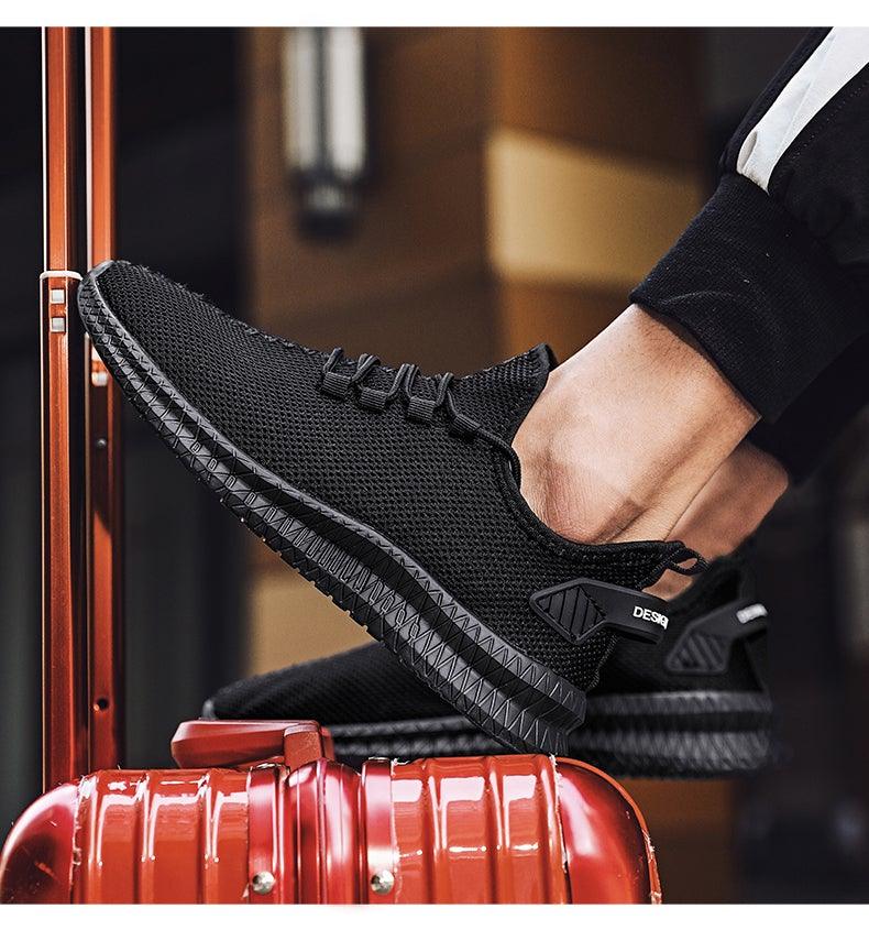 Light Running Comfortable Casual Men's Sneaker Breathable  Wear-Resistant Outdoor Walking Men Sport Non Slip Athletic Fashion Sneakers Mesh Workout Casual Sports Sneakers Stevvex