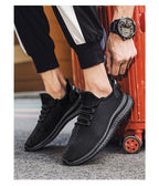 Light Running Comfortable Casual Men's Sneaker Breathable  Wear-Resistant Outdoor Walking Men Sport Non Slip Athletic Fashion Sneakers Mesh Workout Casual Sports Sneakers Stevvex