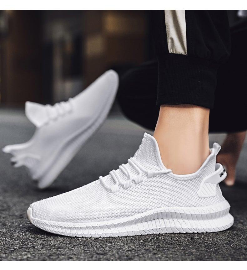 Light Running Comfortable Casual Men's Sneaker Breathable  Wear-Resistant Outdoor Walking Men Sport Non Slip Athletic Fashion Sneakers Mesh Workout Casual Sports Sneakers Stevvex