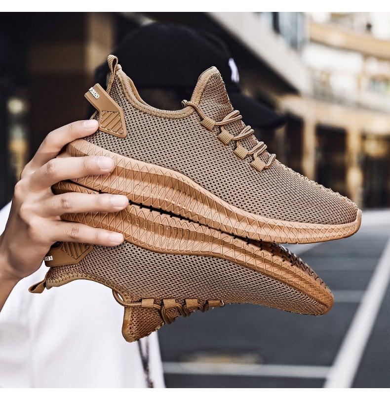 Light Running Comfortable Casual Men's Sneaker Breathable  Wear-Resistant Outdoor Walking Men Sport Non Slip Athletic Fashion Sneakers Mesh Workout Casual Sports Sneakers Stevvex