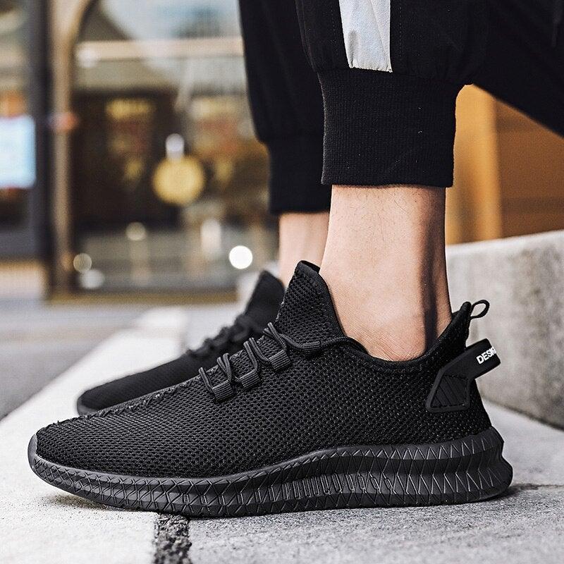 Light Running Comfortable Casual Men's Sneaker Breathable  Wear-Resistant Outdoor Walking Men Sport Non Slip Athletic Fashion Sneakers Mesh Workout Casual Sports Sneakers Stevvex