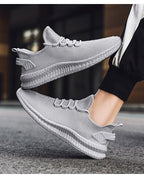 Light Running Comfortable Casual Men's Sneaker Breathable  Wear-Resistant Outdoor Walking Men Sport Non Slip Athletic Fashion Sneakers Mesh Workout Casual Sports Sneakers Stevvex