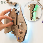 3D LED Wooden World Map 3.0 Terra - SJB-DIAMOND ELITES