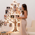 Wooden Led Family Tree - Nova - SJB-DIAMOND ELITES