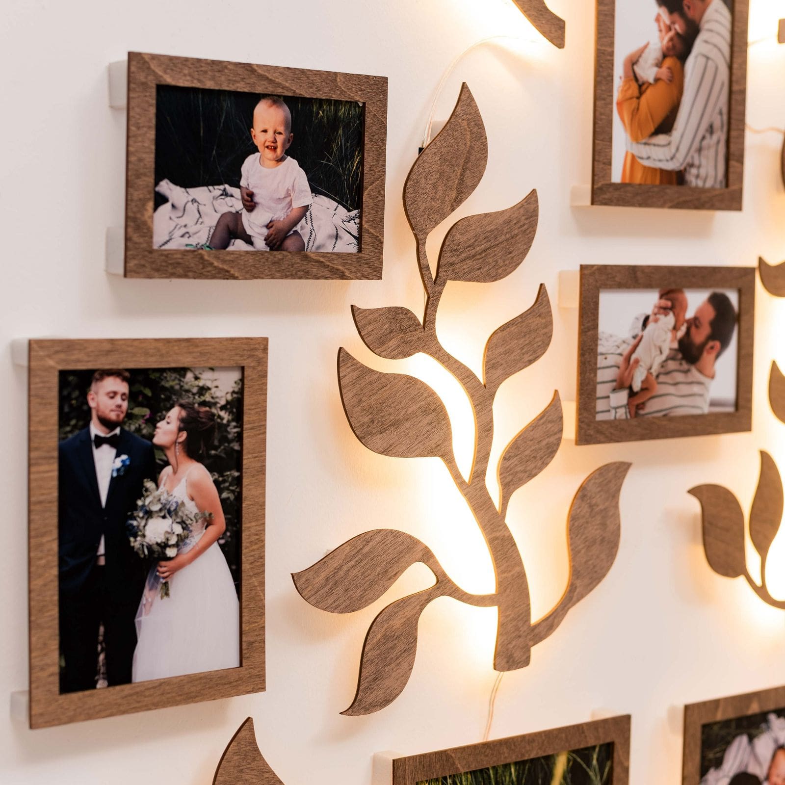 Wooden Led Family Tree - Nova - SJB-DIAMOND ELITES
